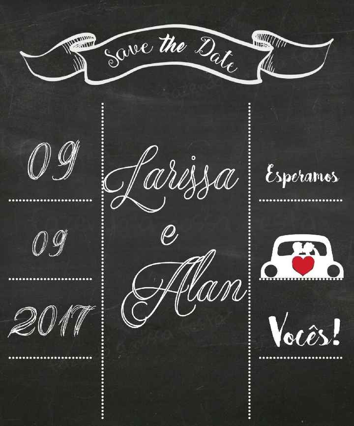 Save the date pronto! - 1