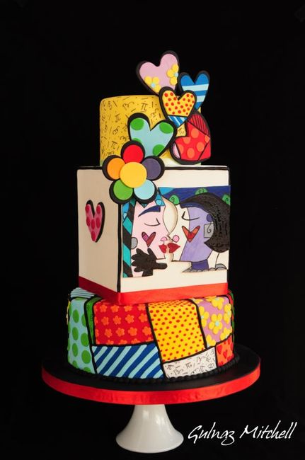 Bolo Romero Britto