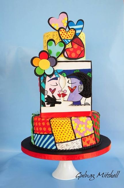 Bolo  Romero Britto