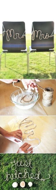 DIY: Marcador de Cadeira