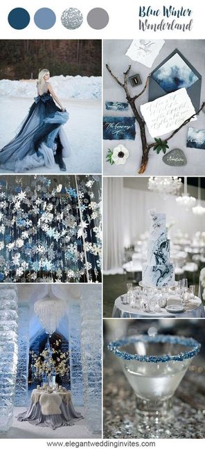 Blue Winter Wonderland