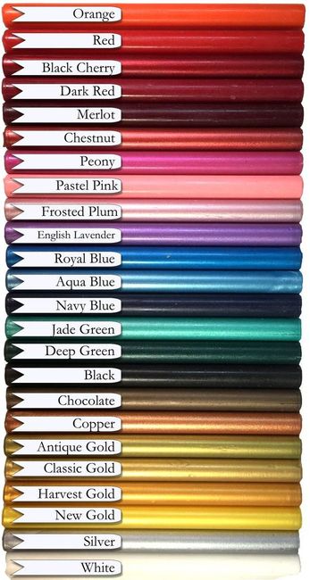 Cores de Cera