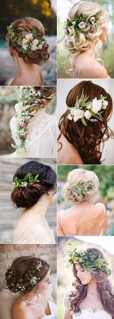 Flores para Penteado