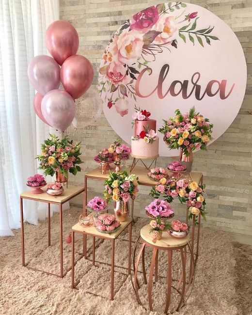Decoração Chá/Noivado