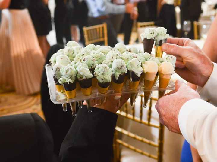 Sorvete em casamento