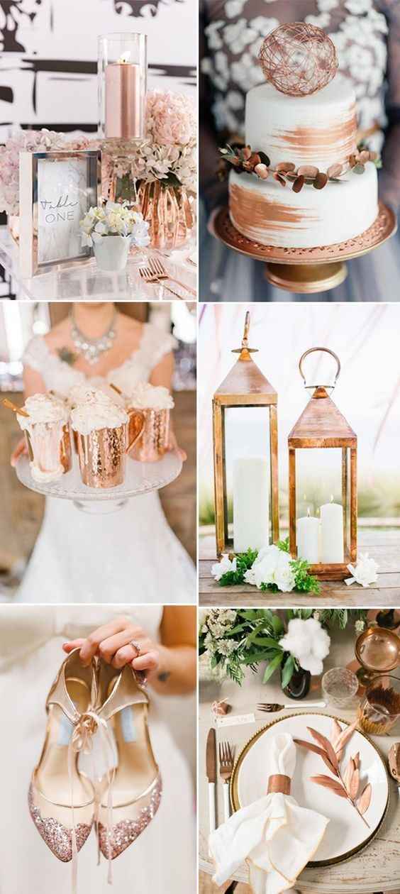 Decoração - Rose Gold