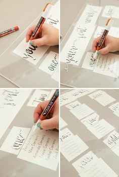 DIY placa de acrílico