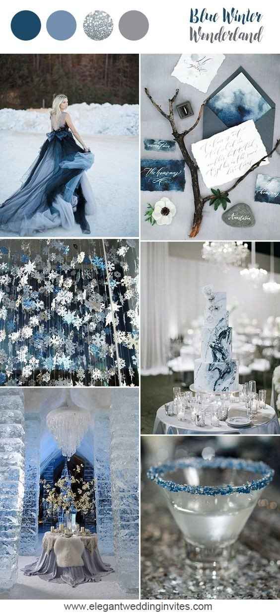 Blue Winter Wonderland
