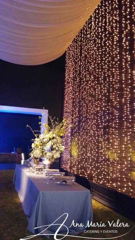 Decoração com luzes