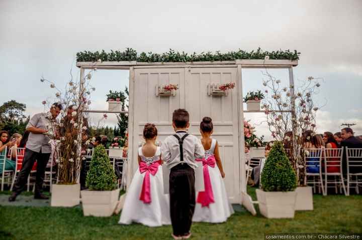 Entrada dos pequenos