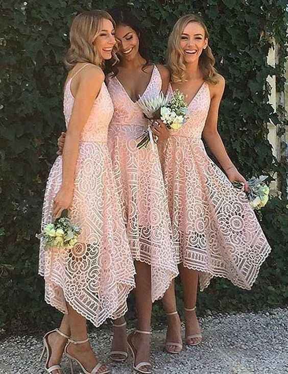 Vestido Midi para Madrinhas - Rosa 