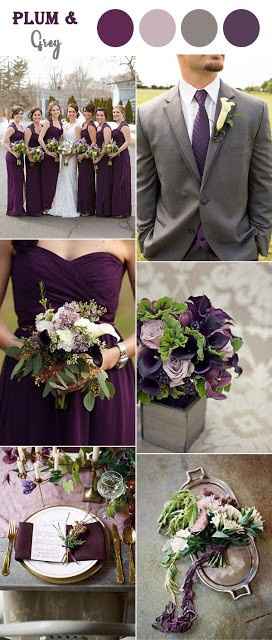 Plum and Grey