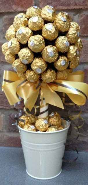 Arranjo de Ferrero Rocher