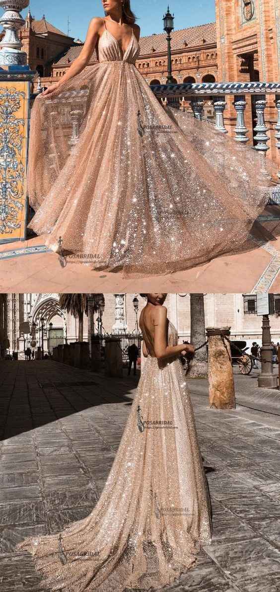 Vestido de Noiva Brilhante