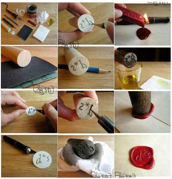 DIY carimbo