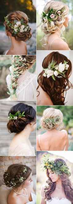 Flores para Penteado