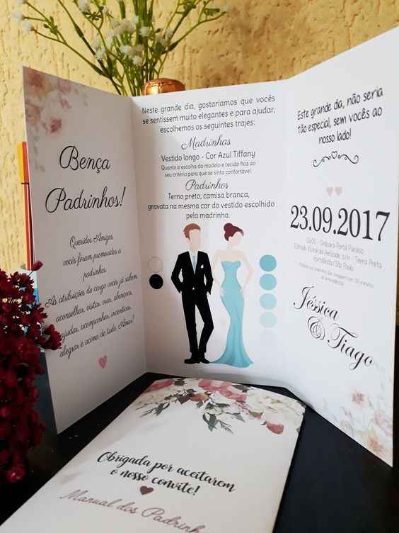 Convite para Padrinhos 