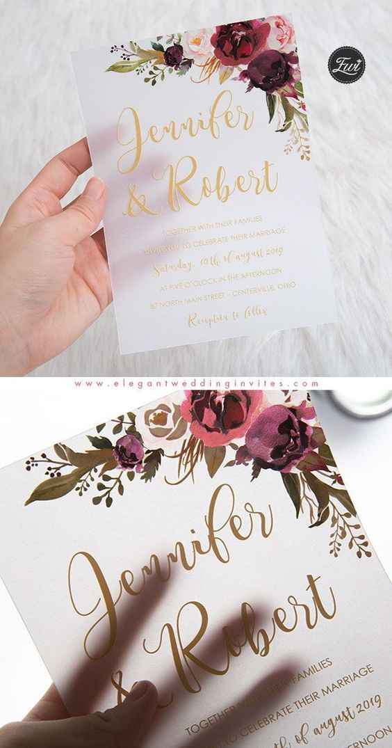 Convite Floral   
