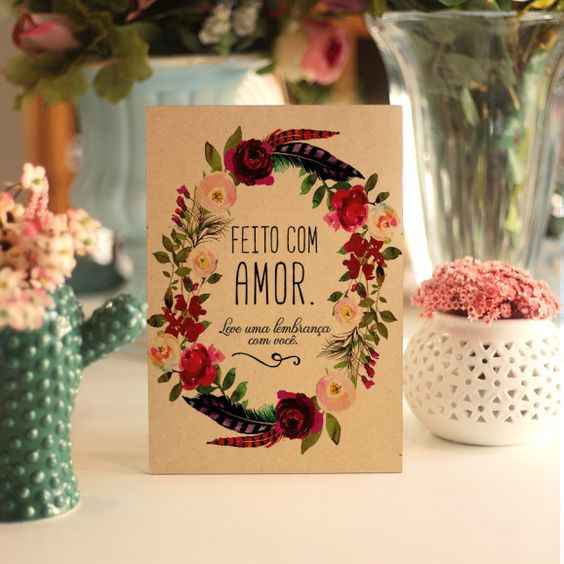 Placa para Mesa