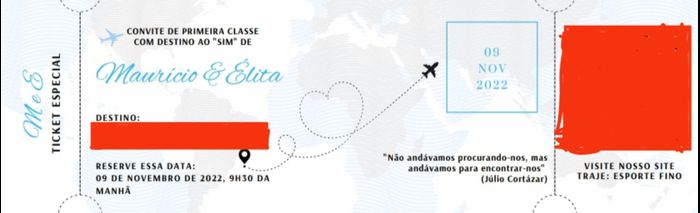 Convites de casamento 2