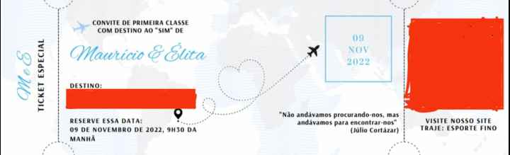 Convites de casamento - 2