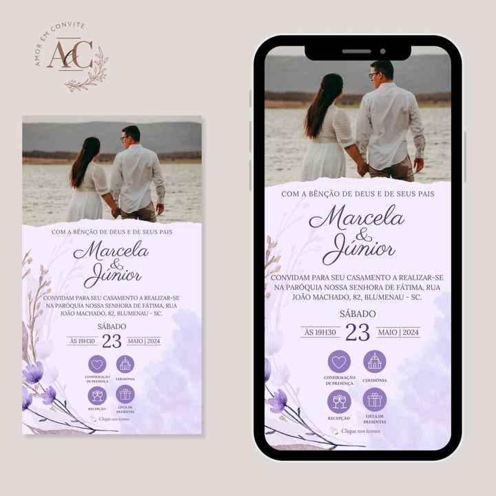 Convite de casamento digital: aprovo ou passo? - 3