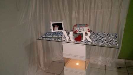 Mesa do bolo