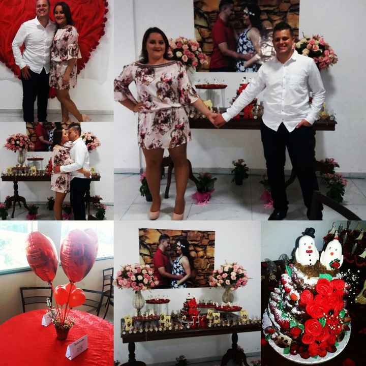 O arranjo fica maior pessoalmente enche bem a mesa !