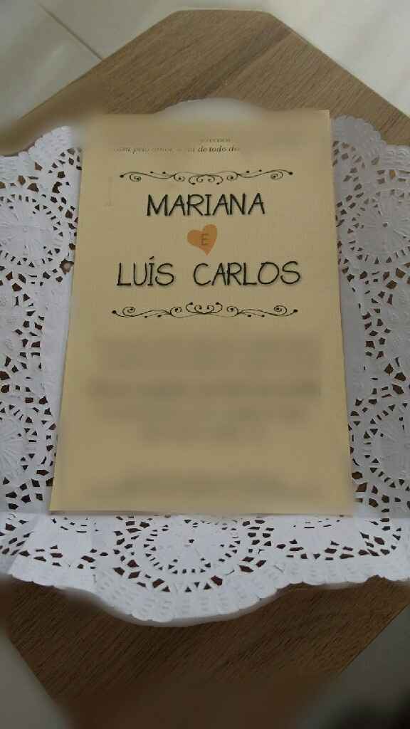 Papel para convite de casamento - 1