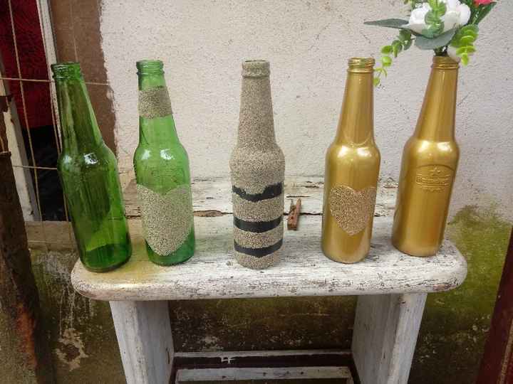 Minhas caixinhas de padrinhos e garrafas - 3