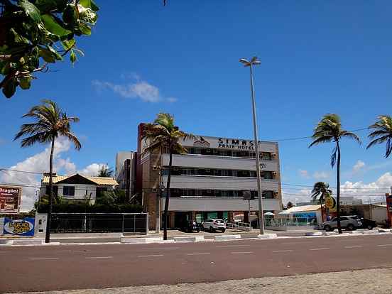 O hotel aonde vamos ficar... Não e 5 estrelas, mas gostamos dele!
