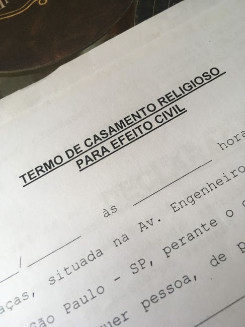 Casamento Religioso com Efeito Civil - Passo a Passo 2