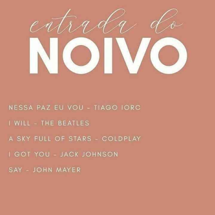 Músicas - 1