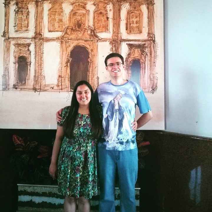 Visita à Nossa Mãe Aparecida.