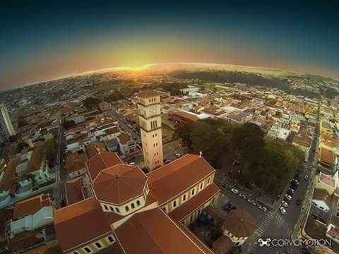 Catedral Nossa Senhora dos Prazeres. Vista de cima.