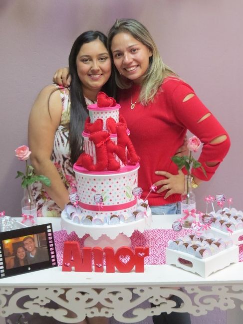 Minha madrinha Giu, que também é uma super bff. 