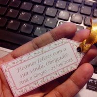 Nossa tag de agradecimento