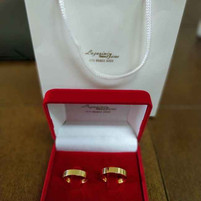Uma aliança de casamento vale OURO! Como seria a sua ideal? 😊 - 1