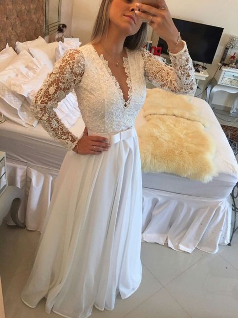 Vendo vestido de noiva - 1