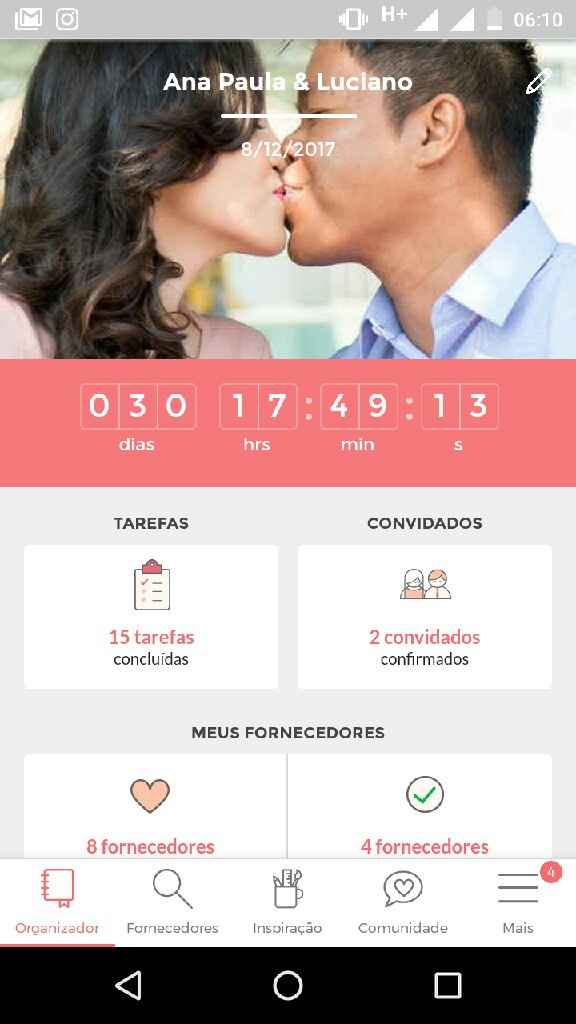  Faltam #30dias 😍😘🌼👫 - 1