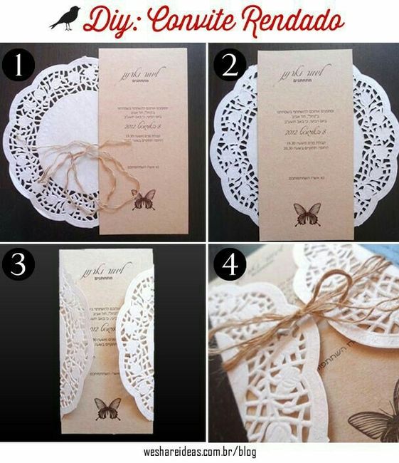 Convite do casamento! - 1