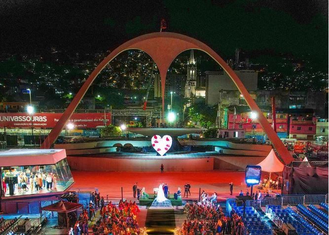 O casamento de Carol Sampaio na Sapucaí - 1