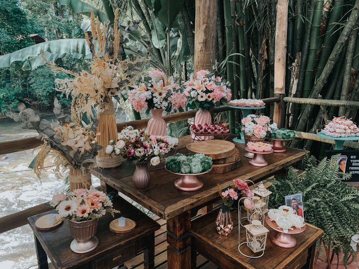 Quanto custou as flores e a decoração para o seu casamento? 💰 🌹 1