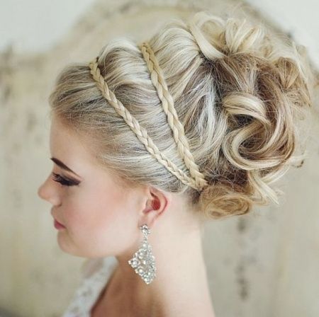 Mi estilo de novia Casamientos.com.ar: peinado 1