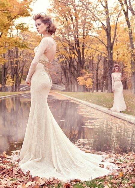 Coleção de vestidos de noiva - Lazaro Bridal Spring 2015