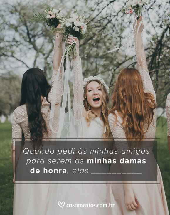 Quando pedi às minhas amigas para serem as minhas damas de hora.... 💜🎁 - 1