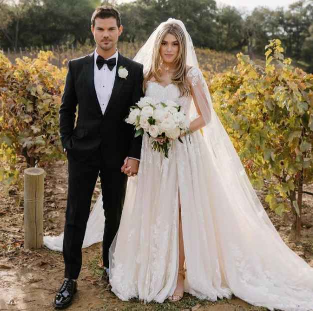 O nosso lobo favorito se casou! Venha ver o Dia C do ator Taylor Lautner - 4