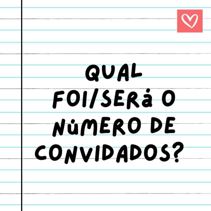Quantos convidados vão ter? 🎁 - 1
