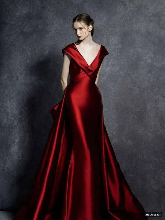 Casar com um vestido de noiva vermelho? 👗❤️️ - 3