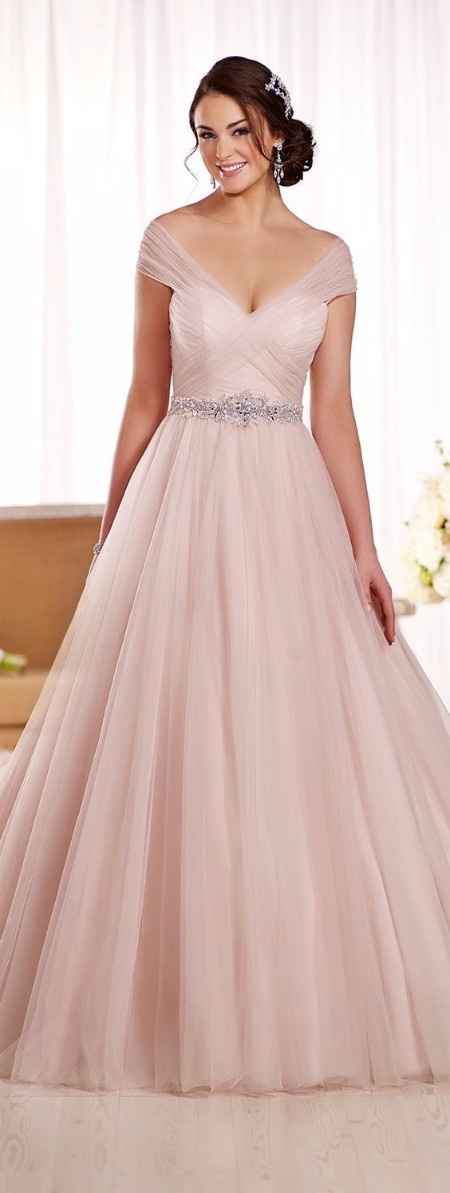 Outubro Rosa: Inspiração de vestidos de casamento em rosa